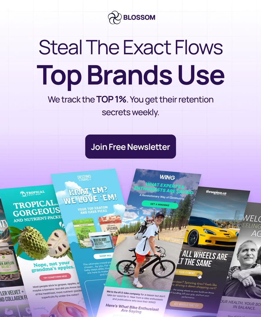 Blessed Blossom Ecom static ad creative design