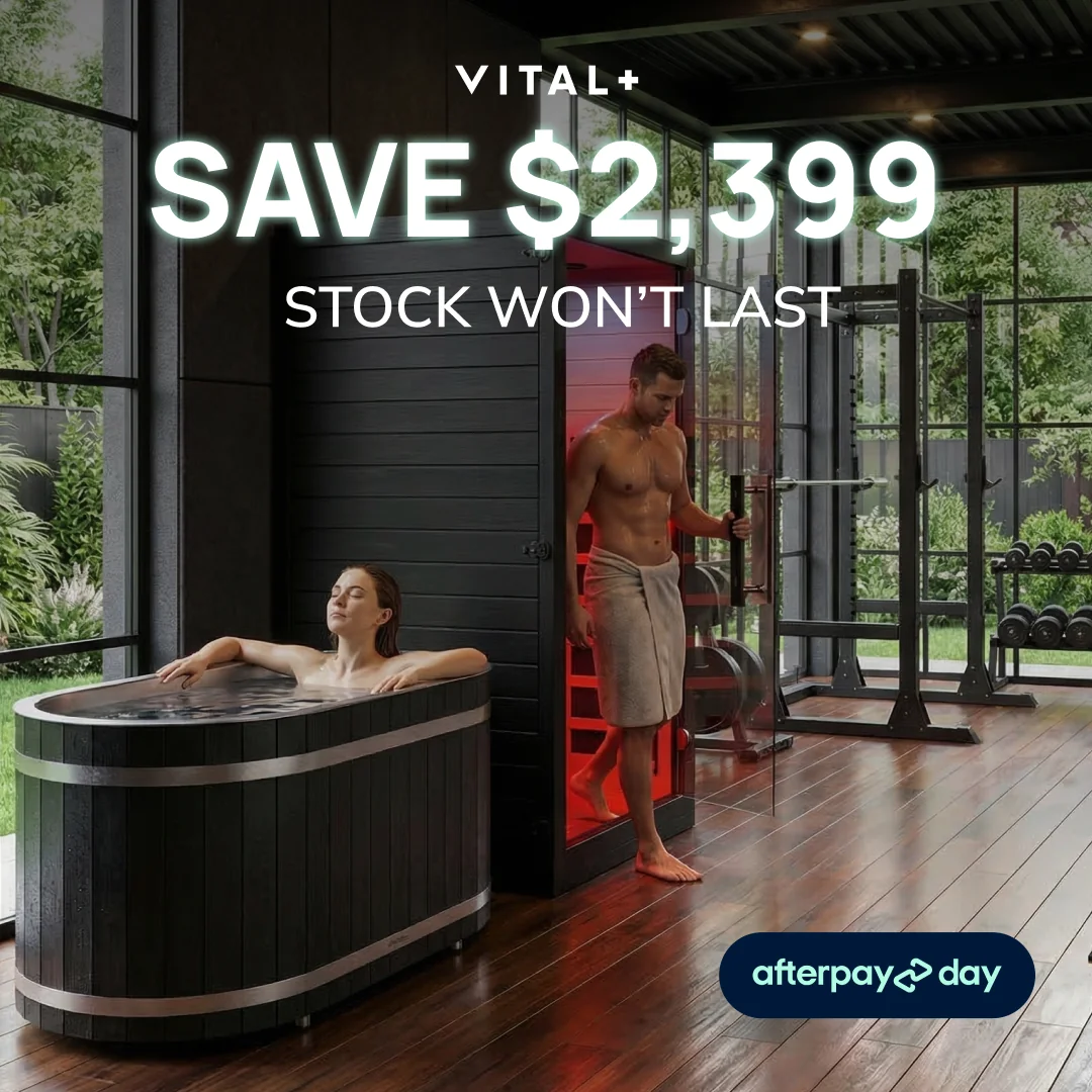Vital+ static ad creative design